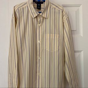 Boys button down long sleeve shirt